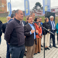 Ministros de Transportes y Obras Públicas anuncian red de electrocorredores del Gran Concepción por USD$ 450 millones